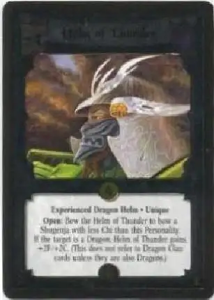 Helm of Thunder FOIL