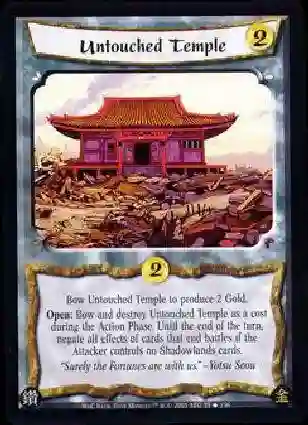 Untouched Temple