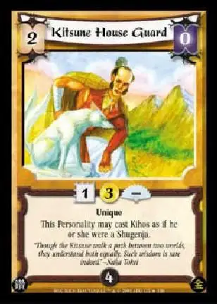 Kitsune House Guard Foil
