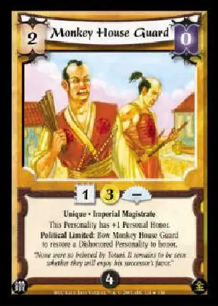 Monkey House Guard FOIL