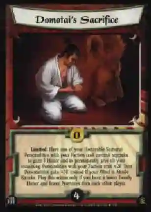 Domotai's Sacrifice (Signed by Anthony Grabsky)
