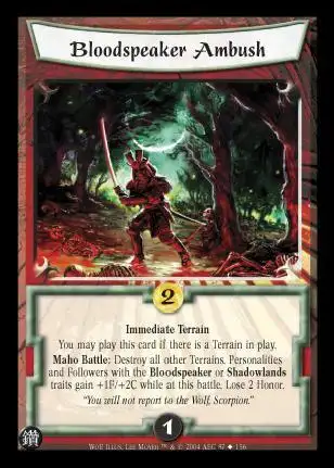 Bloodspeaker Ambush