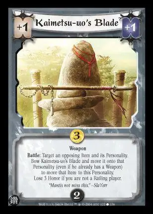 Kaimetsu -uo's Blade