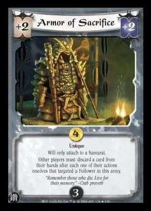 Armor of Sacrifice Fail