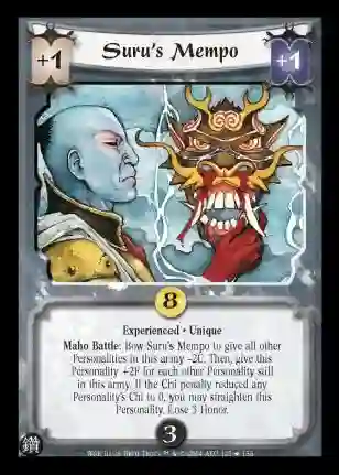 Suru's Mempo Exp Foil