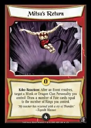 Mitsu's return