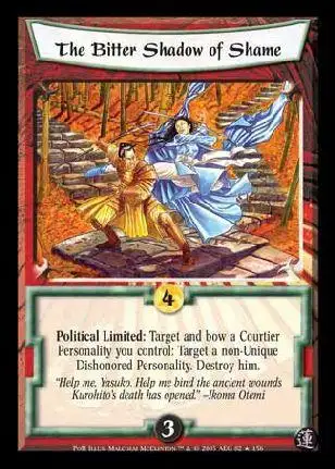 The Bitter Shadow of Shame FOIL