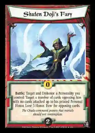 Shuten Doji's Fury FOIL