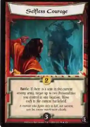 Selfless Courage FOIL