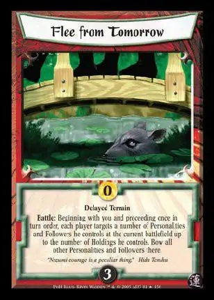 Flee from Tomorrow FOIL
