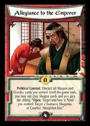Allegiance to The Emperor (Spanish)