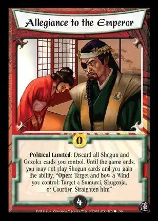 Allegiance to The Emperor (Spanish)