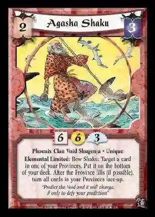 AGASHA SHAKU FOIL