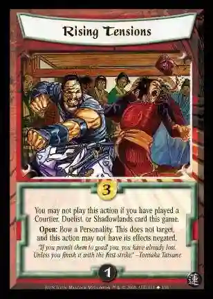 Rising Tensions