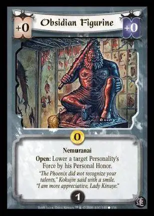 Obsidian Figurine