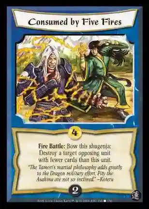 Consumed by Five Fires