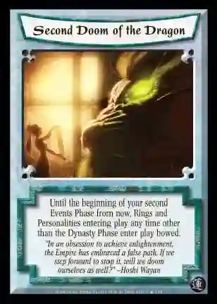 Second Doom of the Dragon FOIL