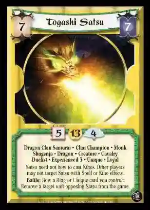 Togashi Satsu Exp3 Foil (Spanish)