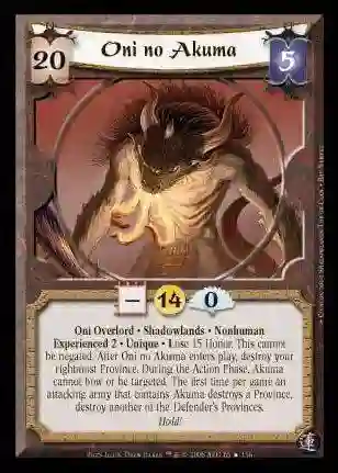 ONI NO AKUMA EXP2 FOIL (Spanish language)