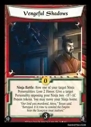 Vengeful Shadows (Spanish)