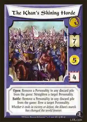 The Khan's Shining Horde