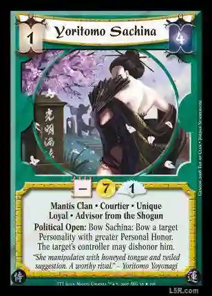 Yoritomo Sachina FOIL