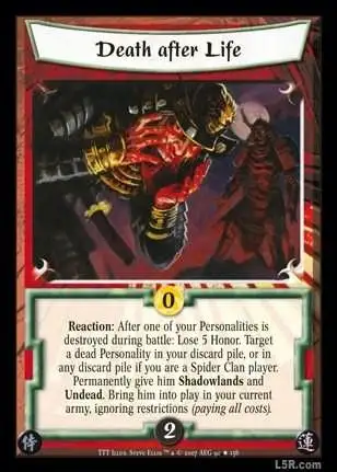 Death after Life FOIL