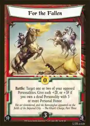 For the Fallen Foil