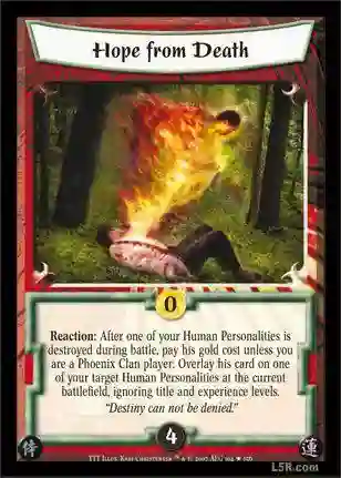 Hope from Death Fail