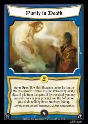 Purity in Death FOIL