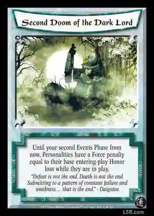 Second Doom of the Dark Lord FOIL