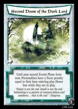 Second Doom of the Dark Lord FOIL