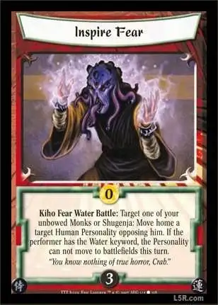 Inspire Fear (Formato Celestial)
