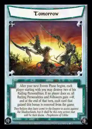 Tomorrow foil