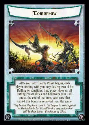 Tomorrow foil