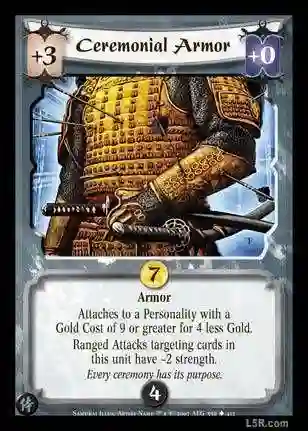 Ceremonial Armor Fail