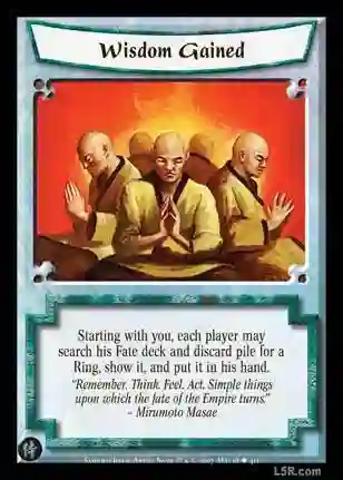 Wisdom Gained