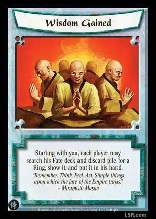Wisdom Gained