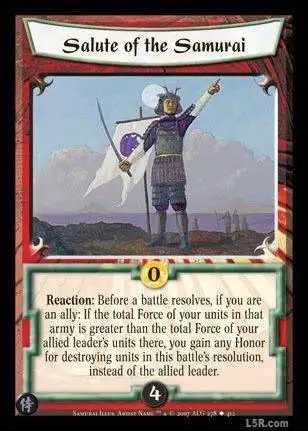 Salute of the Samurai