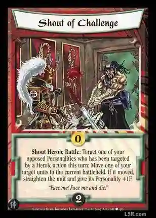 Shout of Challenge