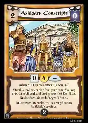 Ashigaru Conscripts