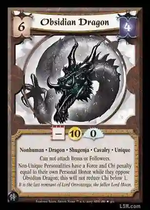 Obsidian Dragon FOIL