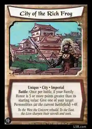 City of the Rich Frog FOIL