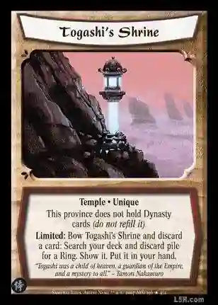 Togashi's Shrine FOIL