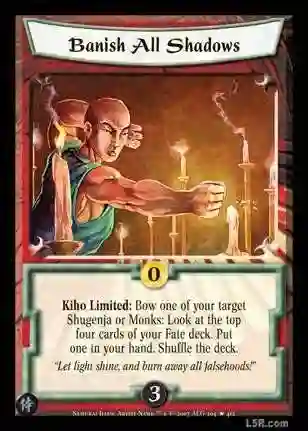 Banish all Shadows FOIL