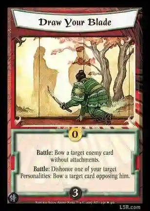 Draw Your Blade FOIL