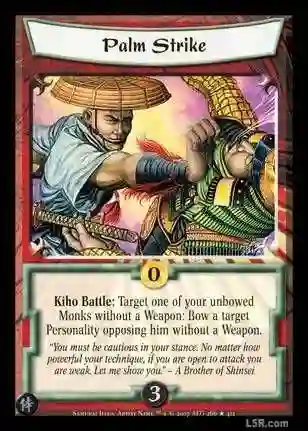 Palm Strike FOIL