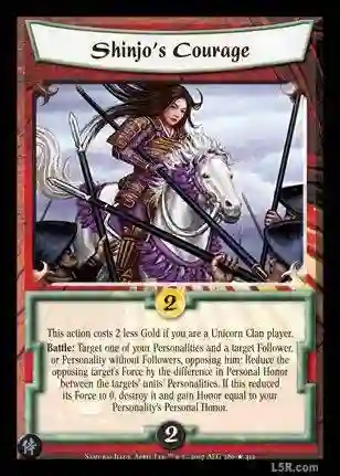 Shinjo's Courage FOIL