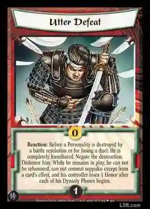 Utter Defeat FOIL