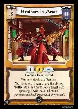 Brothers in Arms Exp Foil